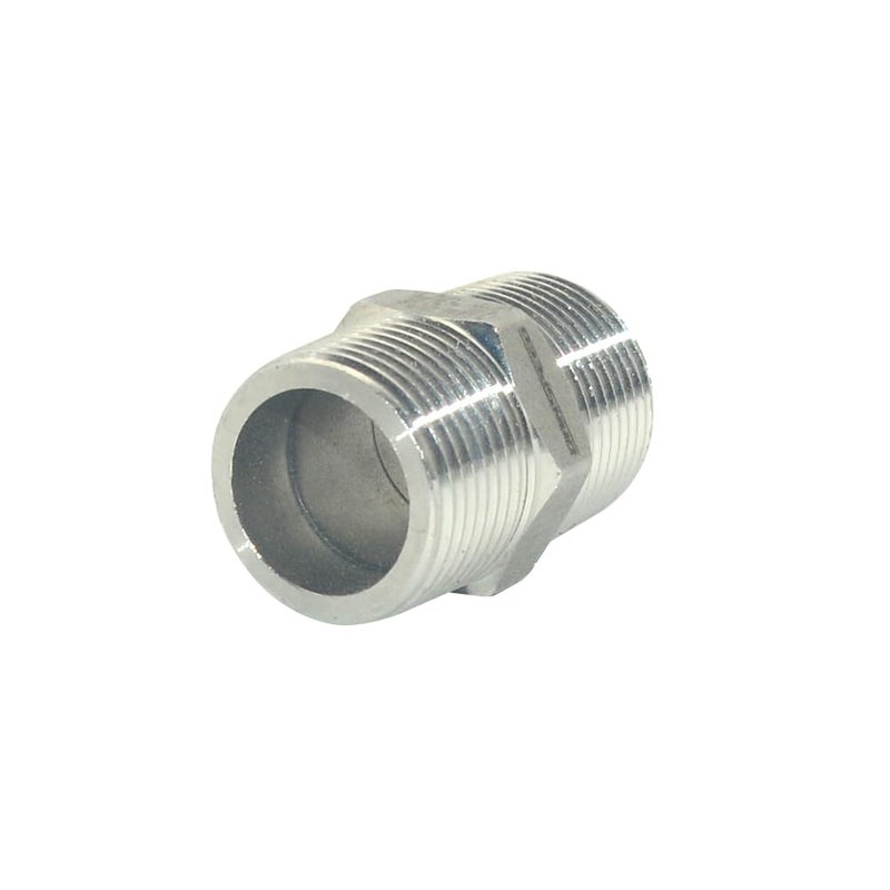 DAN SPEED Hex Nipple 3/4" Male 304 Stainless Steel threaded Pipe Fitting NPT (3/4 inch) - Image 1